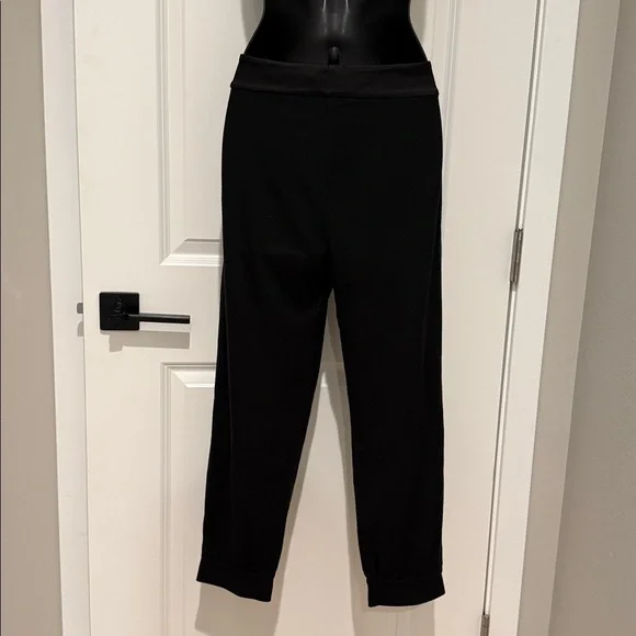 Diane von Furstenberg Pleat Front Cropped Jogger Slacks - Picture 4 of 11